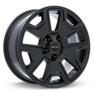 RTX Wheels – Summit – Black – 17″x8″ 35mm – All weather Wheels – 082108